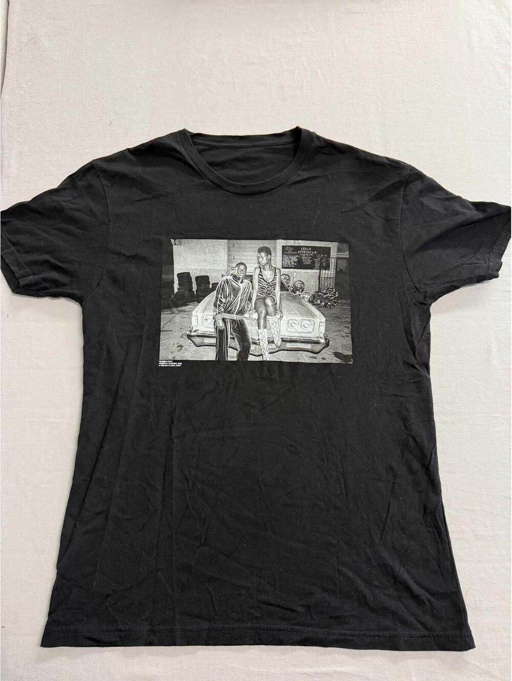 Queen and Slim Movie Promo T-shirt Andre D Wagner Photo -L